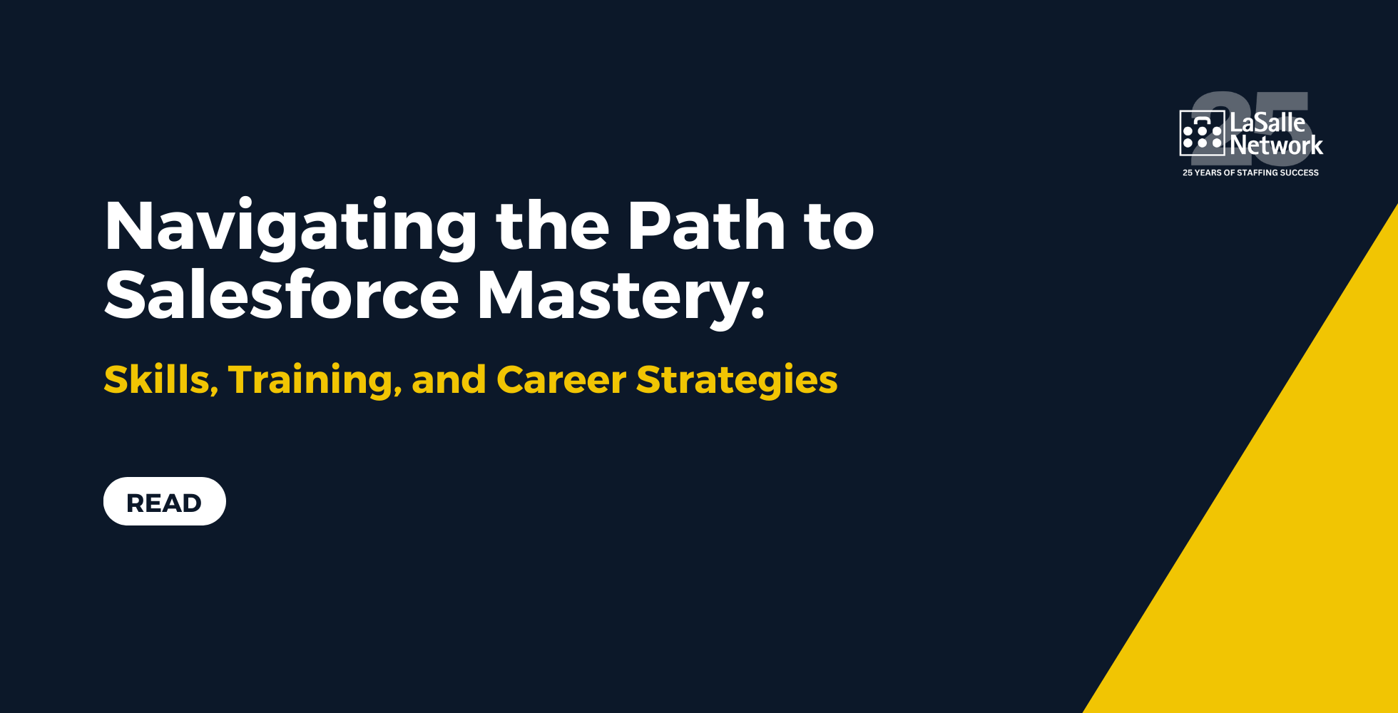 Navigating the Path to Salesforce Mastery: Skills, Training, and Career Strategies - LaSalle Network