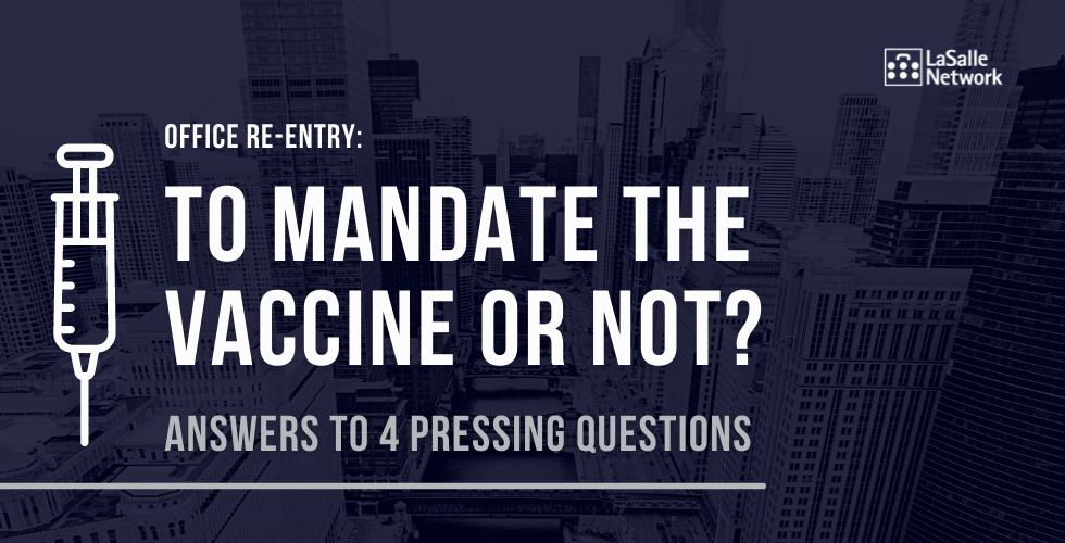 considerations for vaccine and masks in the office